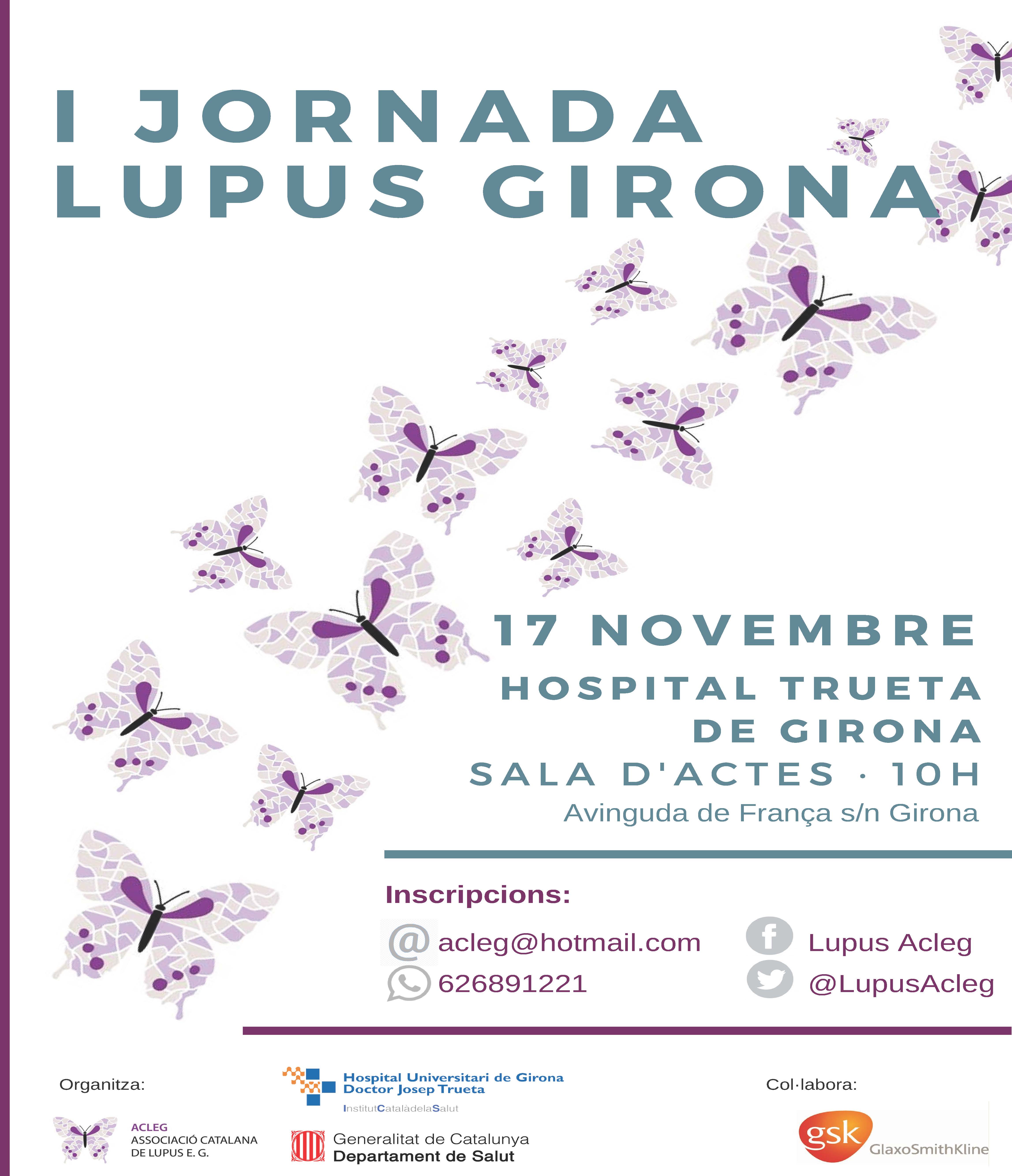 Programa de la 1a Jornada Lupus Girona