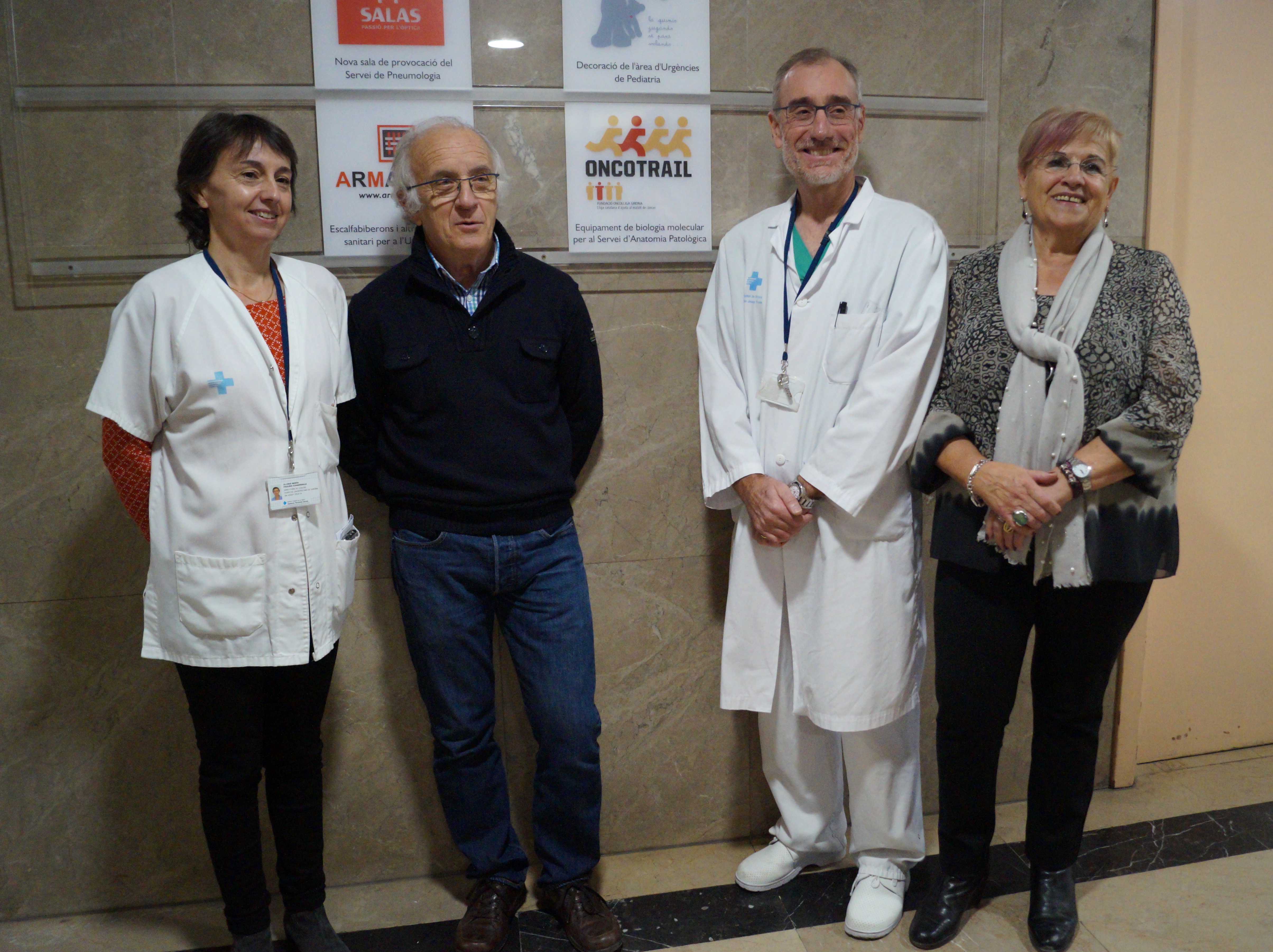Representants de Hospital Trueta, Oncolliga i Anatomia Patològica