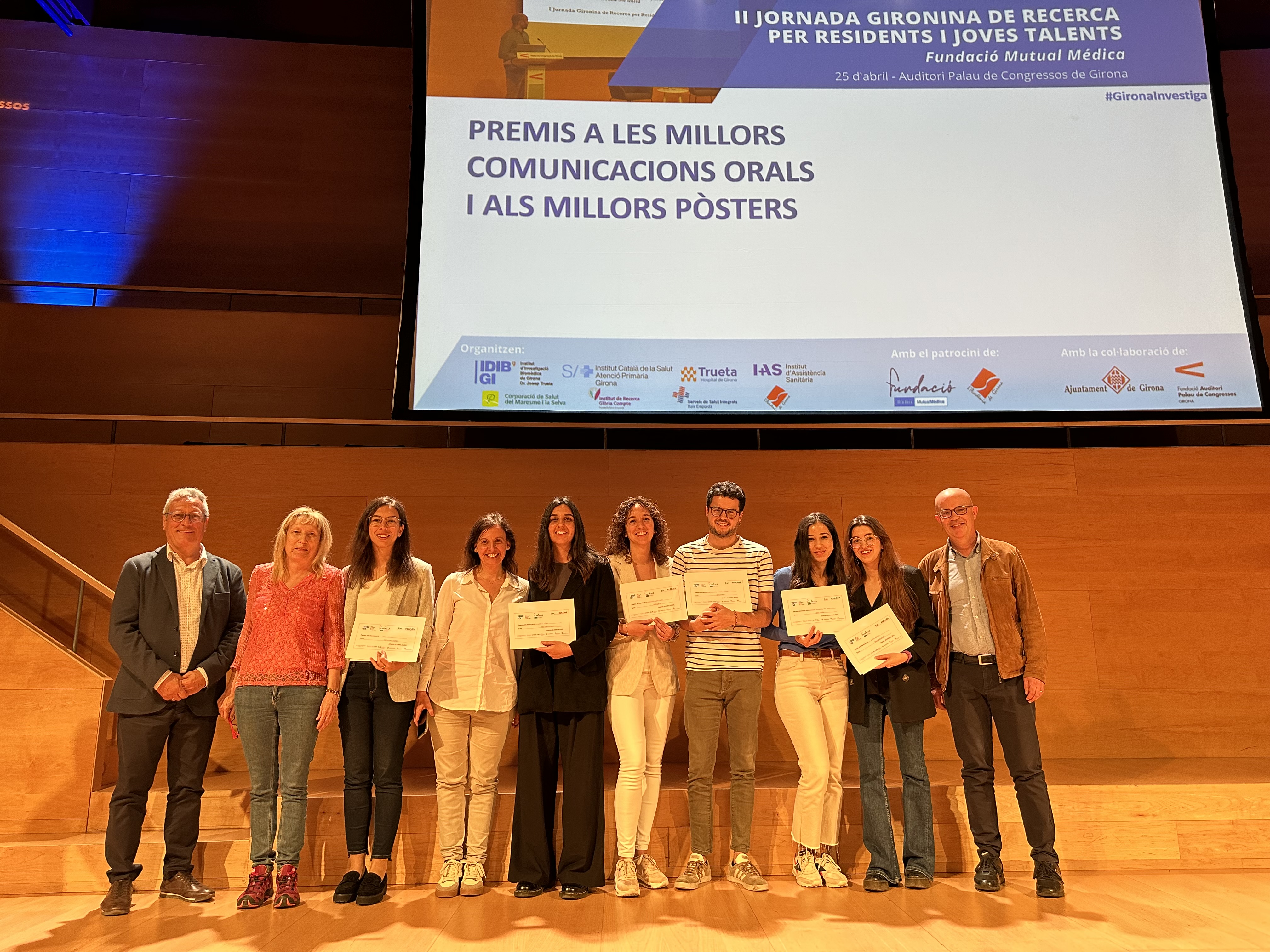 La II Jornada Gironina de Recerca per Residents i Joves Talents promou la investigació biomèdica entre les noves generacions de professionals assistencials