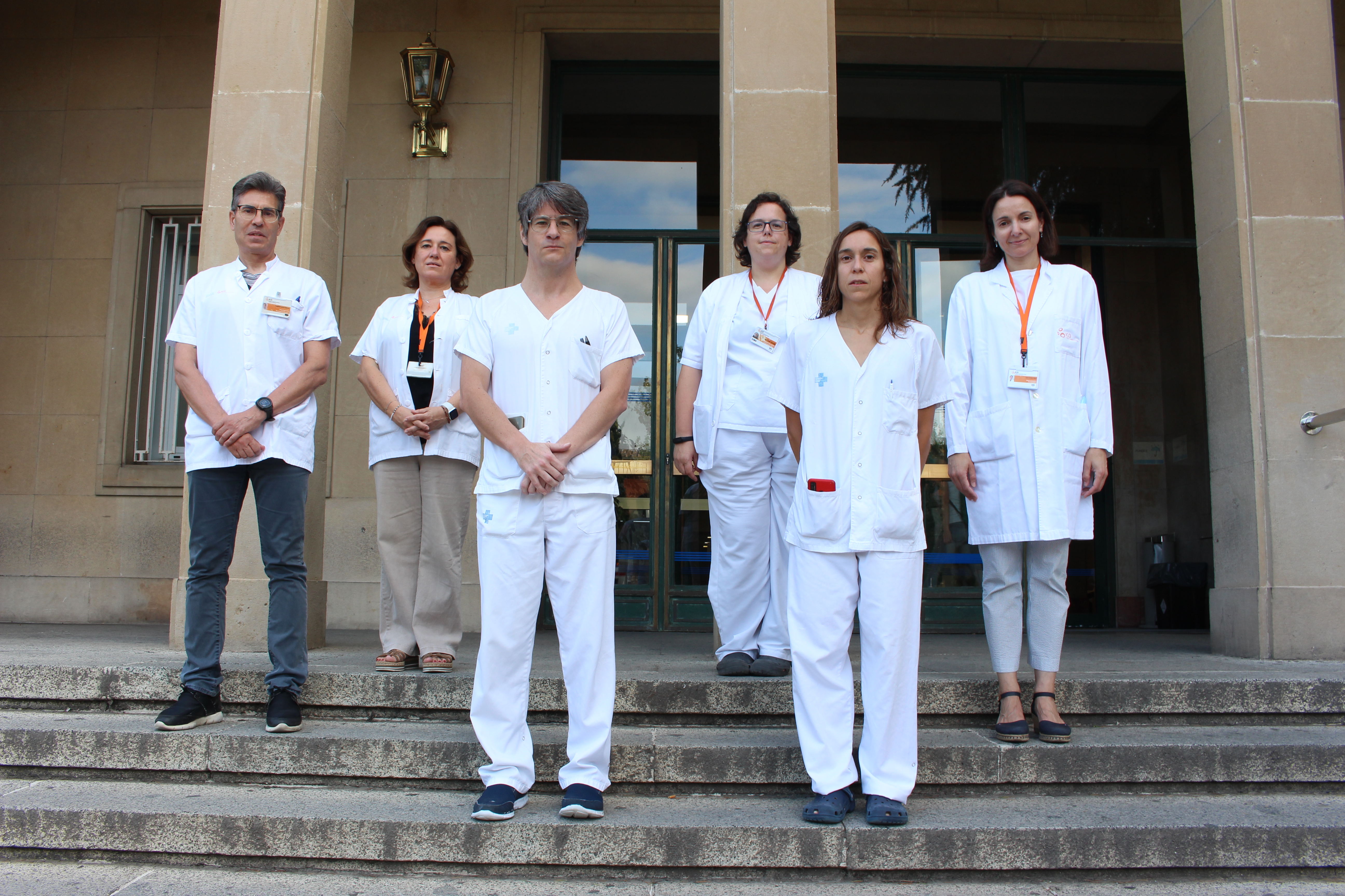 Equip de la unitat de Cardiooncologia, amb participació de professionals del servei de Cardiologia i professionals de l’Institut Català d’Oncologia