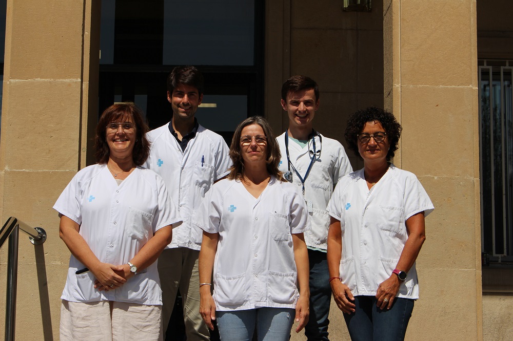 L'equip de Reumatologia dels hospitals Trueta i Santa Caterina.