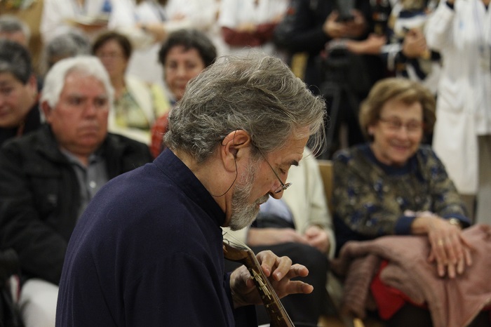 Primer pla del Mestre Jordi Savall.