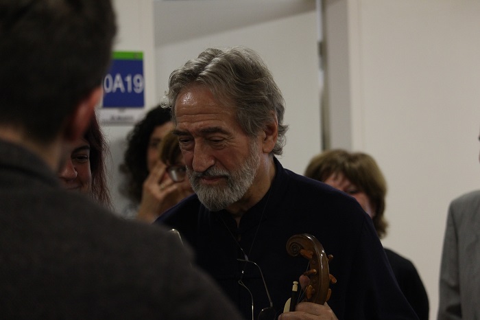 Primer pla del Mestre Jordi Savall