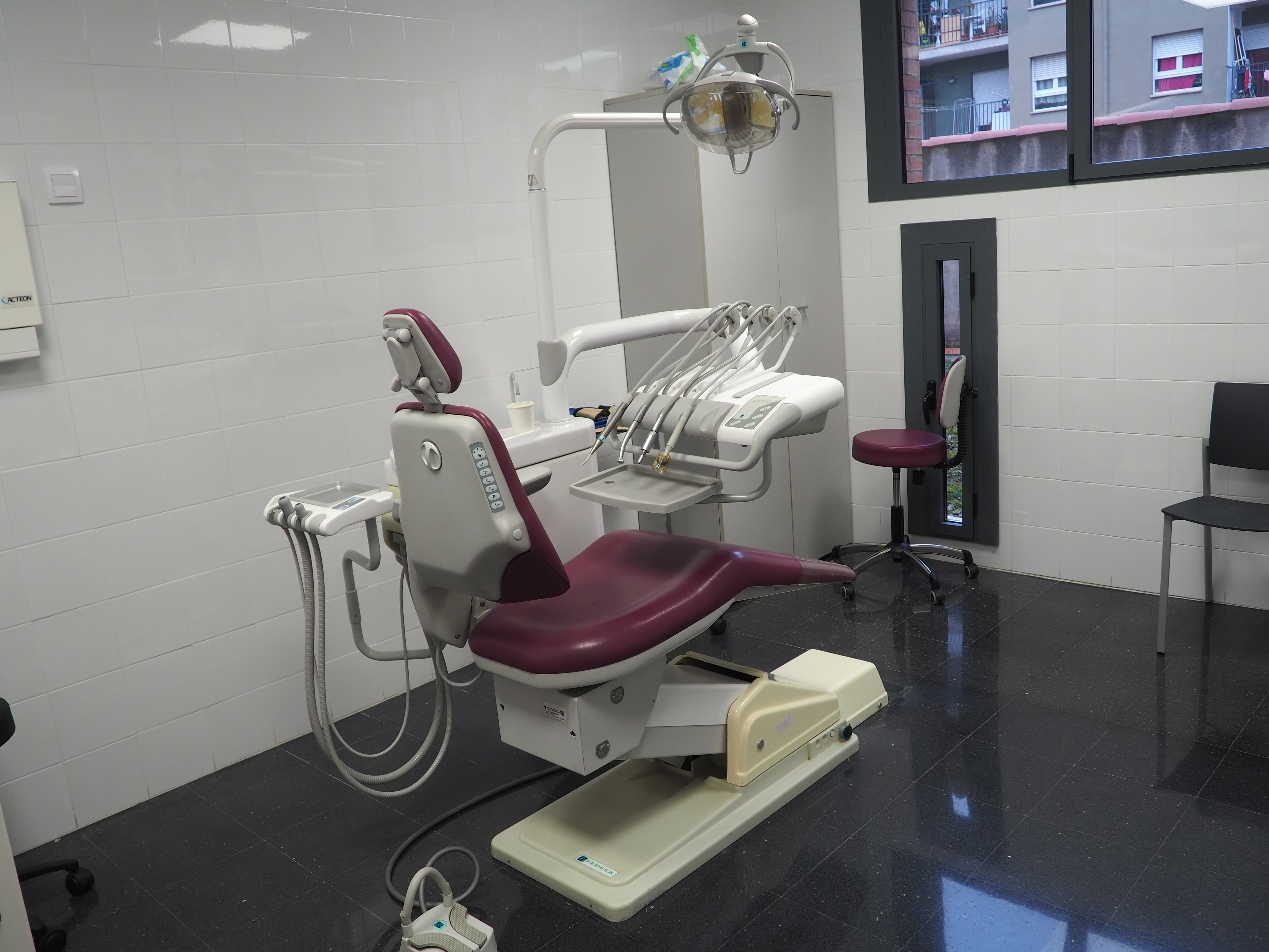 La consulta d'odontologia