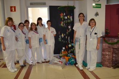 Com cada any vam celebrar un concurs de pessebres i ornaments entre les plantes i serveis de l'Hospital