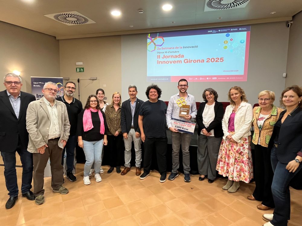 La Jornada Innovem Girona 2025 va culminar amb l'entrega del premi al millor projecte de professionals de l'ICS Girona i l'IAS 