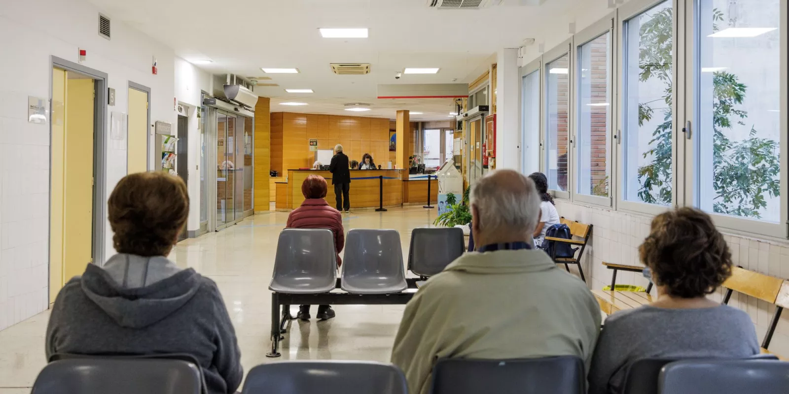 Sala de espera hospital
