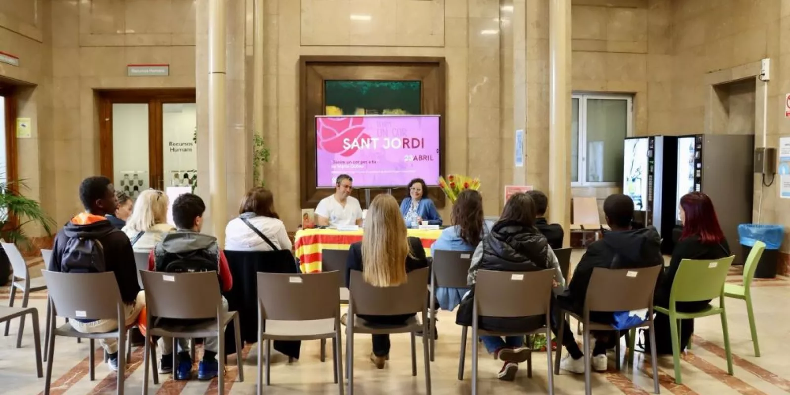 Presentació de llibres coincidint amb la commemoració de Sant Jordi 2025 al Trueta