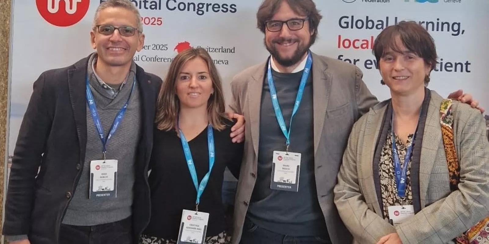 Representats del Trueta i el Santa Caterina desplaçats al Congrés Mundial d'Hospitals 2025