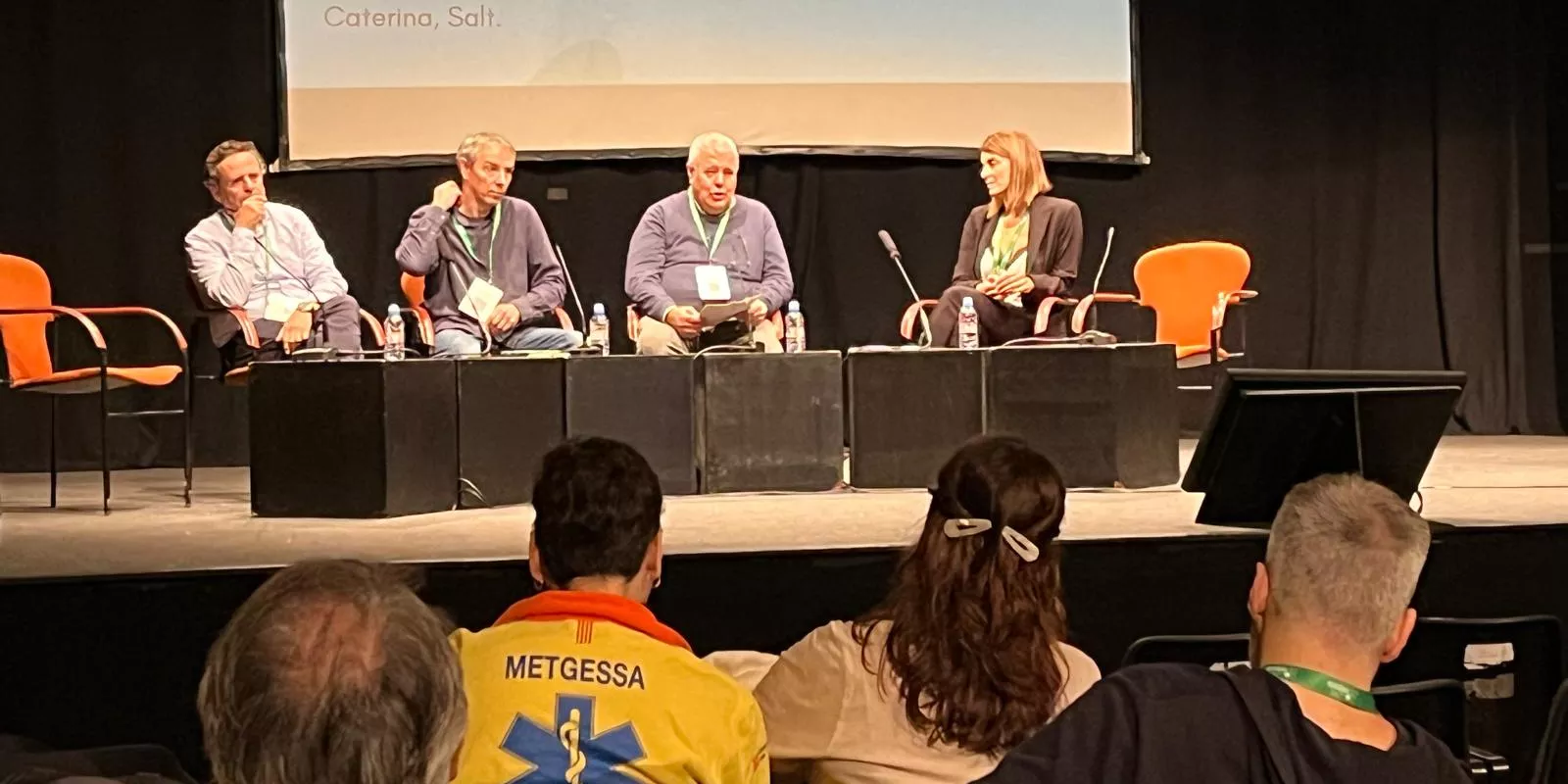 Imatge de la primera taula del Congrés de Codi Sèpsia