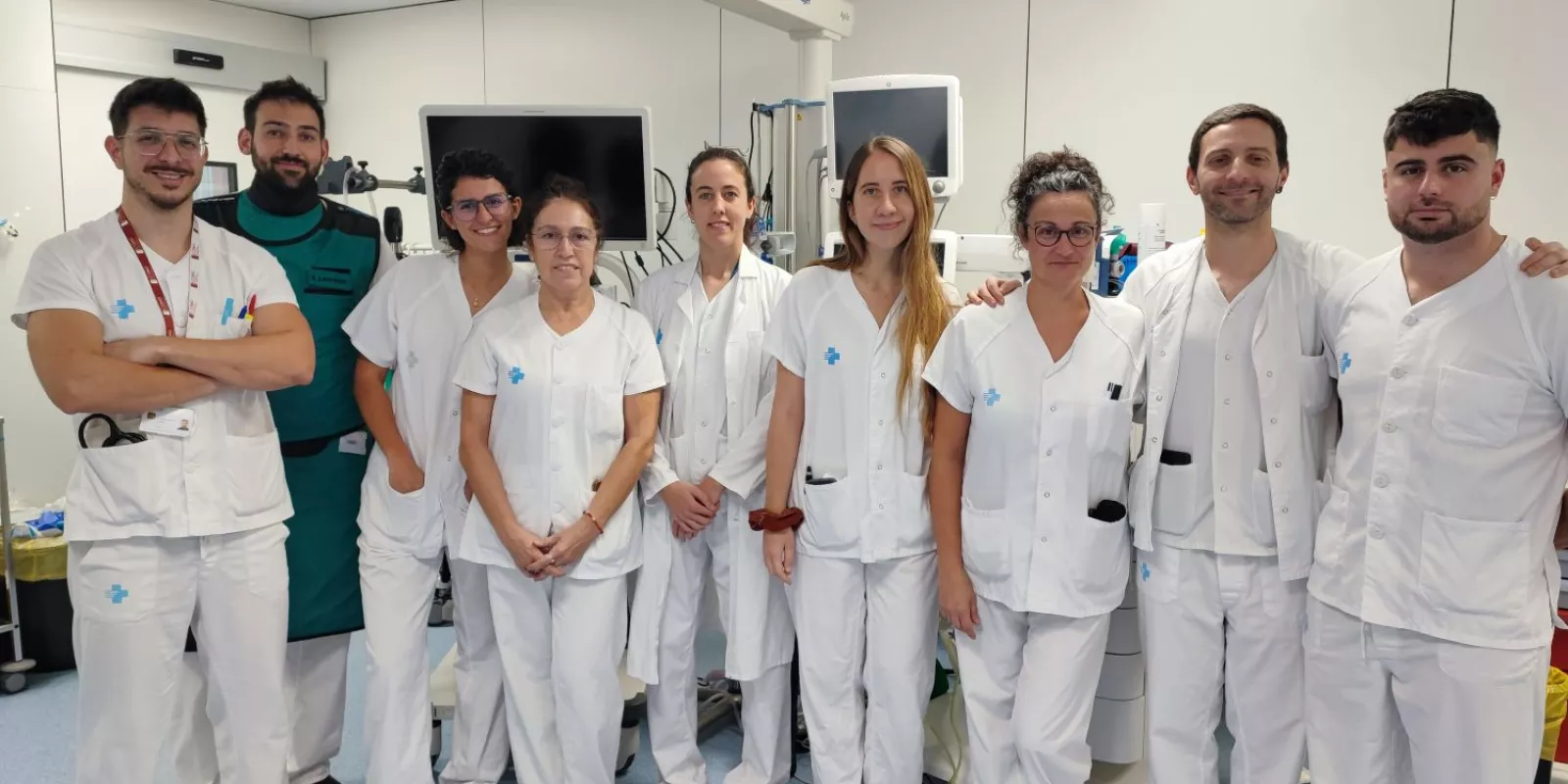 Professionals que formen la Unitat de broncoscòpies de l'Hospital Trueta.