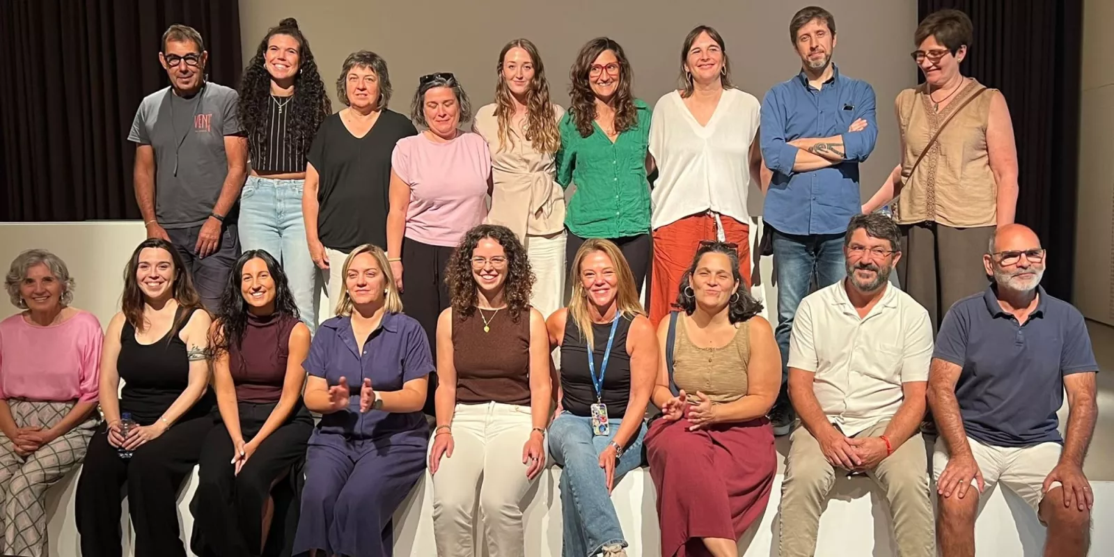 Presentació del projecte d'audioguies sensorials amb participació de EAP Sant Feliu Guíxols 