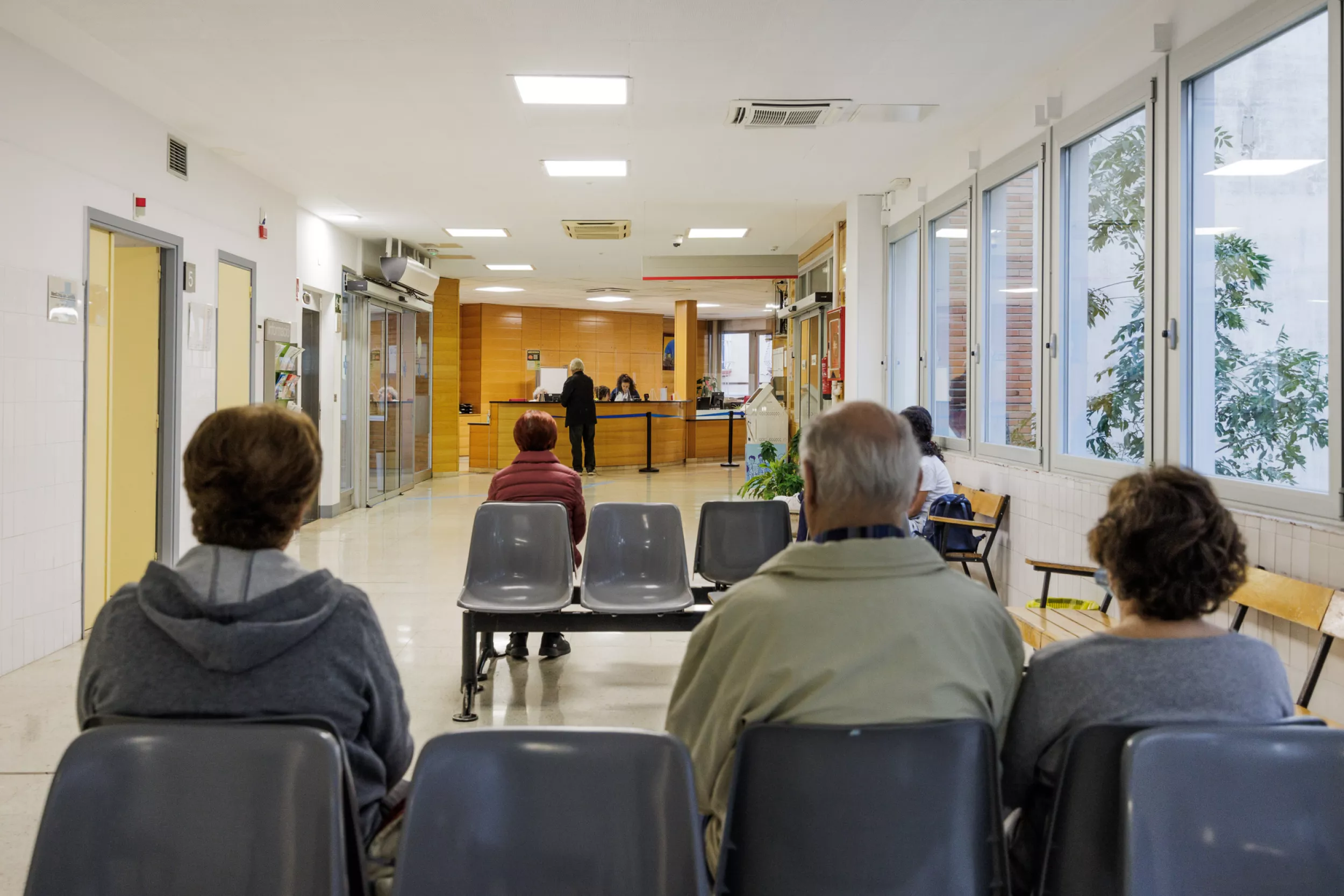 Sala d'espera de l'hospital