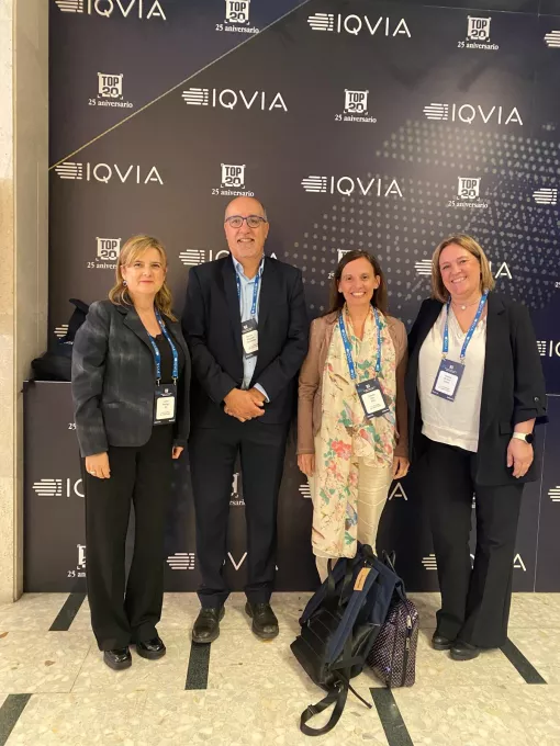 Van recollir el premi, en nom dels respectius serveis, els caps de servei de Cardiologia i Neurologia, Ramon Brugada i Yolanda Silva, i les supervisores, Yolanda Morales i Joana Rodrigo