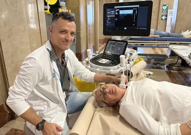 Proves a la ciutadania al Trueta en el marc del Dia Mundial de l'Ictus