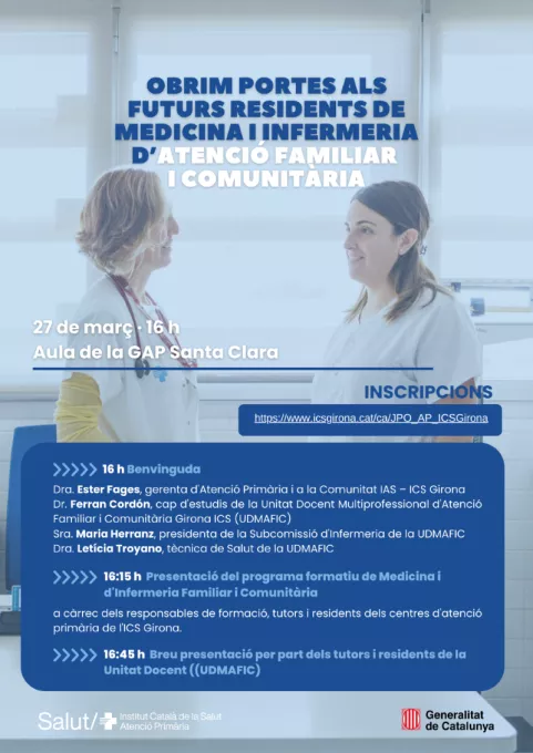 Cartell Portes Obertes A.P. 2025