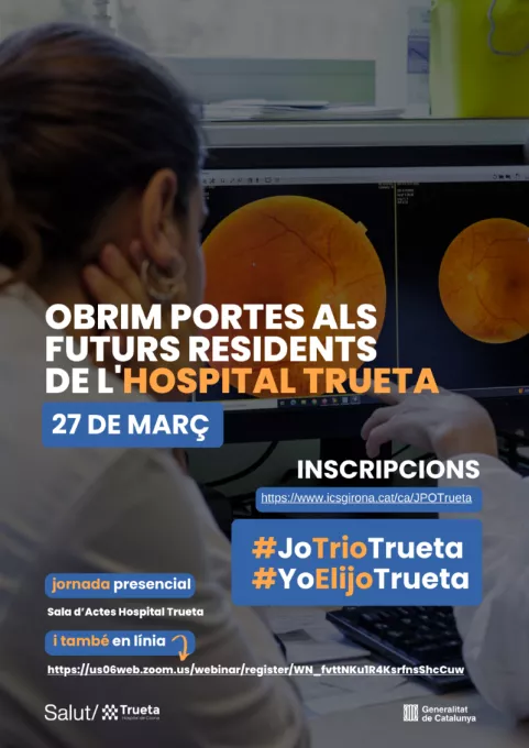 Cartell jornada portes obertes Trueta 2025