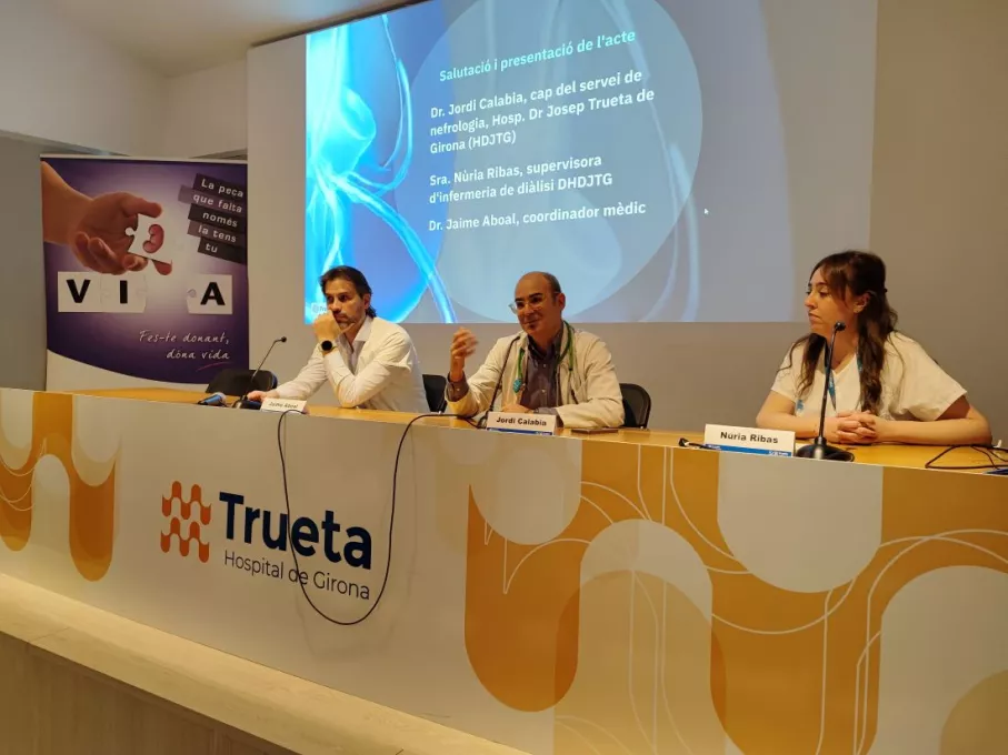 Conferència del Servei de Nefrologia del Trueta amb motiu del Dia Mundial del Ronyó