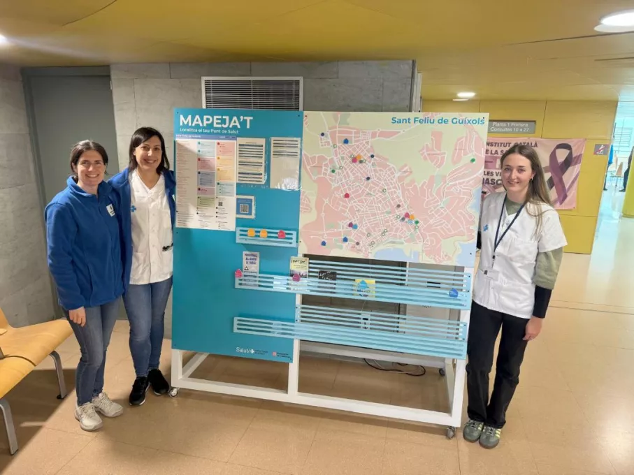 L’Equip d’Atenció Primària de Sant Feliu de Guíxols fomenta la prescripció social amb la creació d’un mapa d’actius de salut 