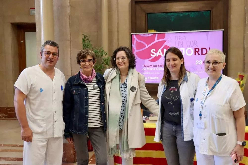 Presentació de llibres coincidint amb la commemoració de Sant Jordi 2025 al Trueta