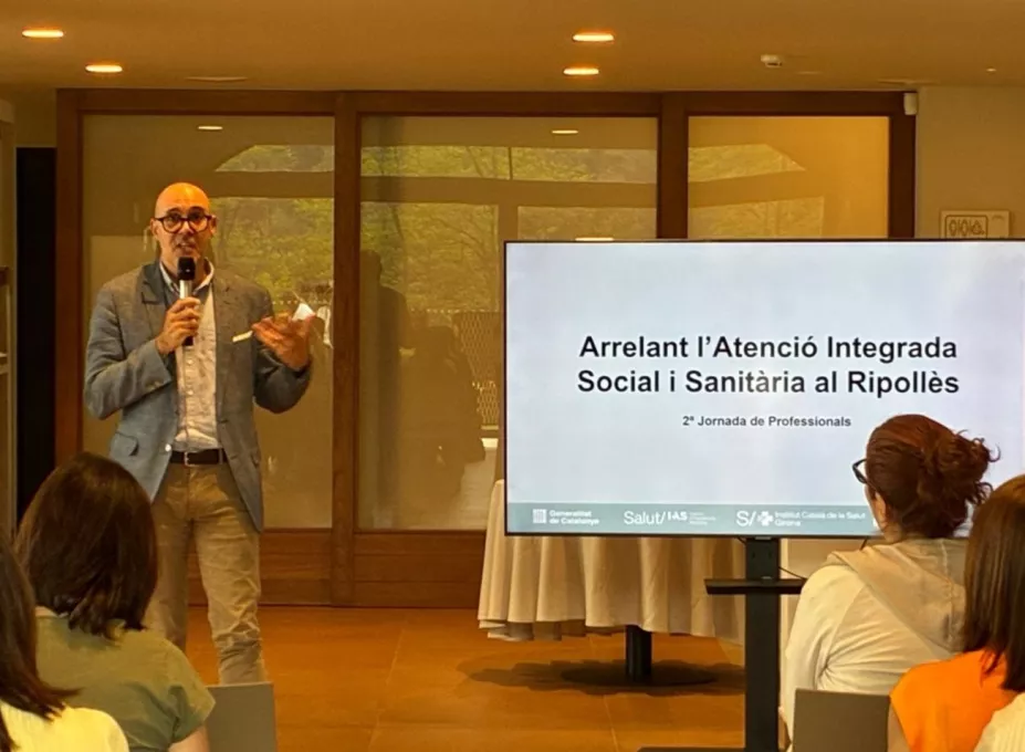 2a Jornada de l'Atenció Integrada Social i Sanitària del Ripollès (AISS). Intervencions de benvinguda. 