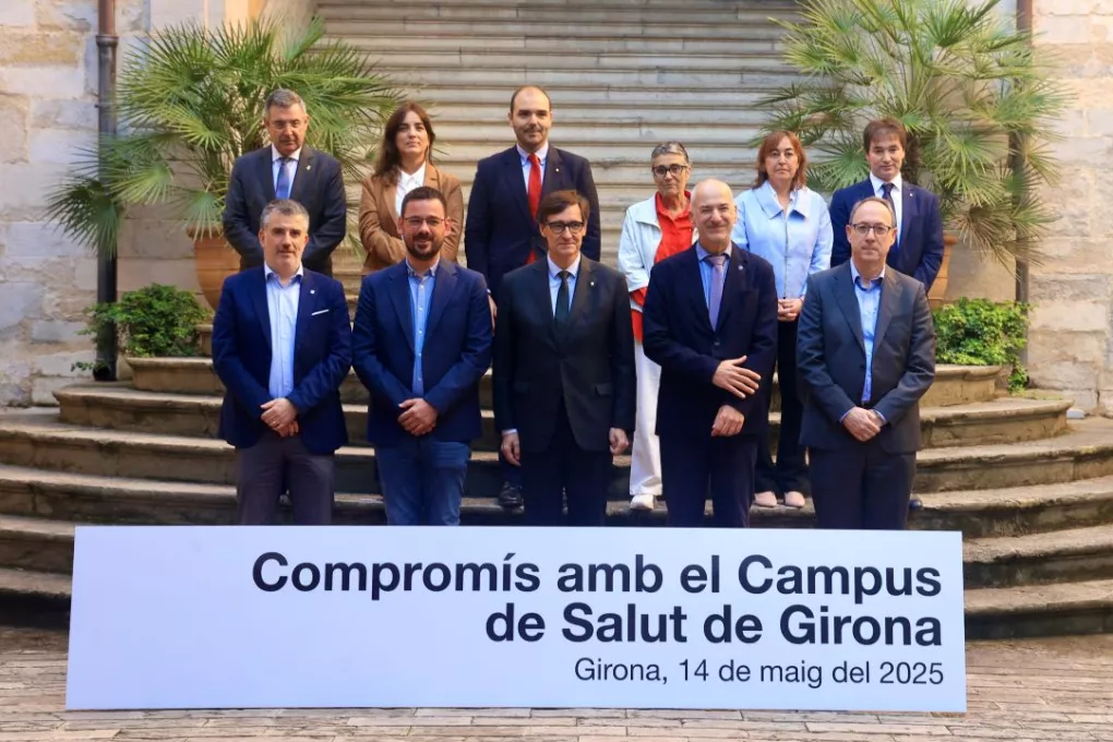 La Generalitat, els ajuntaments de Girona i Salt i la Universitat de Girona firmen un protocol que actualitza el seguiment del projecte amb una comissió mixta.