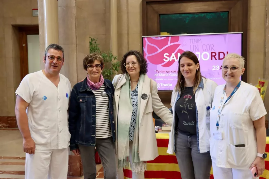Presentació de llibres coincidint amb la commemoració de Sant Jordi 2025 al Trueta