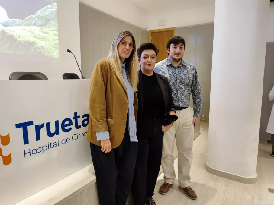 Equip del projecte de neurorehabilitació a partir d'exercicis amb dron impulsat per l'Hospital d'Olot 