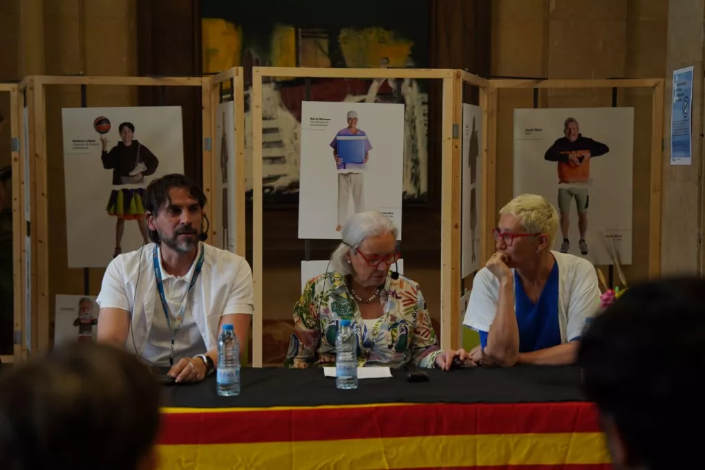 Inauguració de l'exposició 'Dues Vides' sobre donació d'òrgans al Trueta