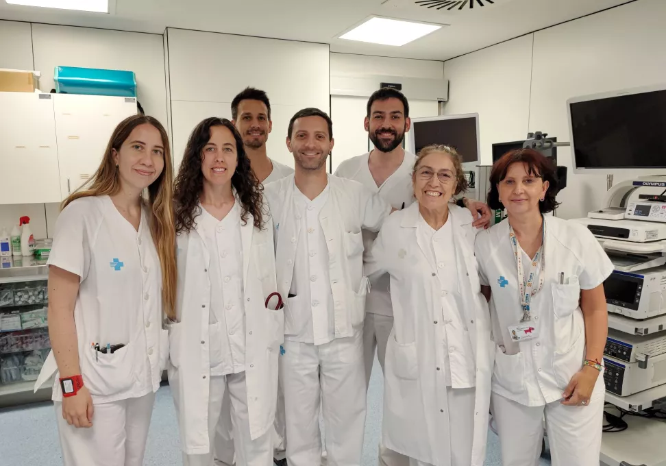 professionals que formen la Unitat de Broncoscòpies i patologia pleural del Trueta