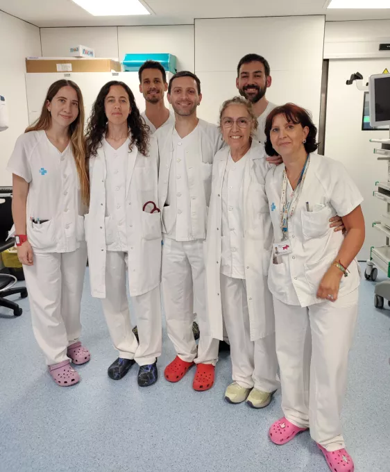 professionals que formen la Unitat de Broncoscòpies i patologia pleural del Trueta