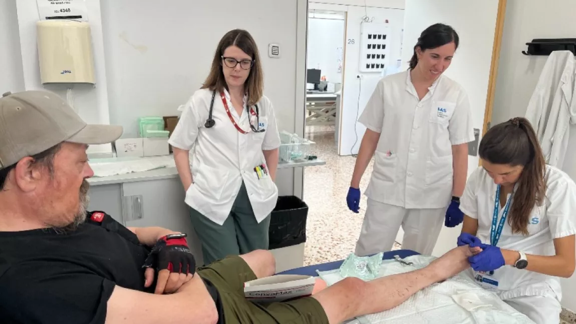 Professionals de l'IAS faN cures vinculades al peu diabètic