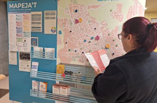 L’Equip d’Atenció Primària de Sant Feliu de Guíxols fomenta la prescripció social amb la creació d’un mapa d’actius de salut 