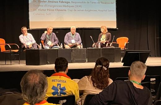 Imatge de la primera taula del Congrés de Codi Sèpsia