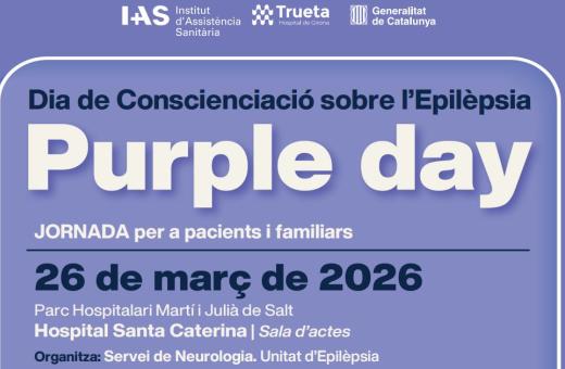 Detall del cartell amb les activitats programades en el marc del Dia de Conscienciació sobre l'Epilèpsia