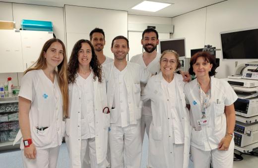 professionals que formen la Unitat de Broncoscòpies i patologia pleural del Trueta