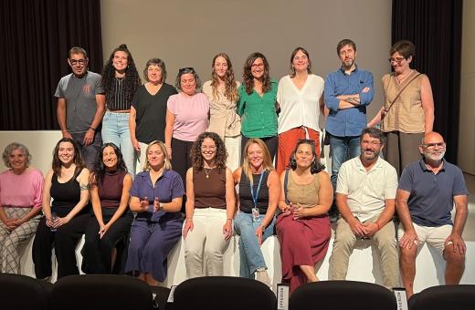 Presentació del projecte d'audioguies sensorials amb participació de EAP Sant Feliu Guíxols 