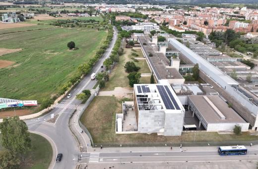 Imatge aèrea dels terrenys