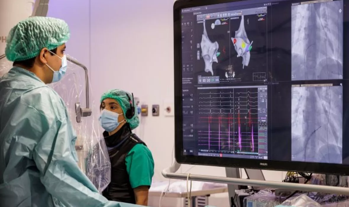 Procediment per part de professionals de l'Hospital Trueta de Girona