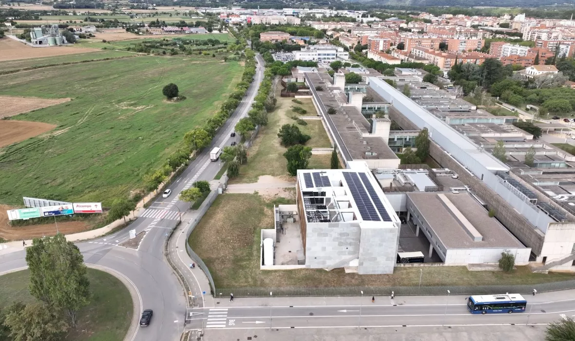 Imatge aèrea dels terrenys