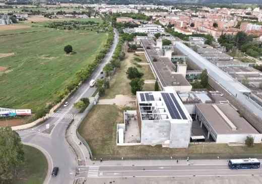Terrenys del futur Campus de Salut de Girona