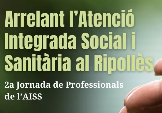 Portada 2a Jornada de l'Atenció Integrada Social i Sanitària del Ripollès
