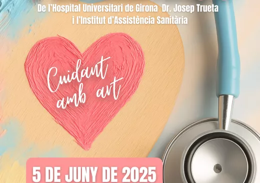 cartell de la 1a Jornada d'Humanització Trueta-IAS