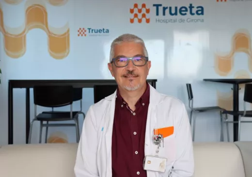 Xavier Baldó, cap de Servei de cirurgia toràcica de l'Hospital Trueta.