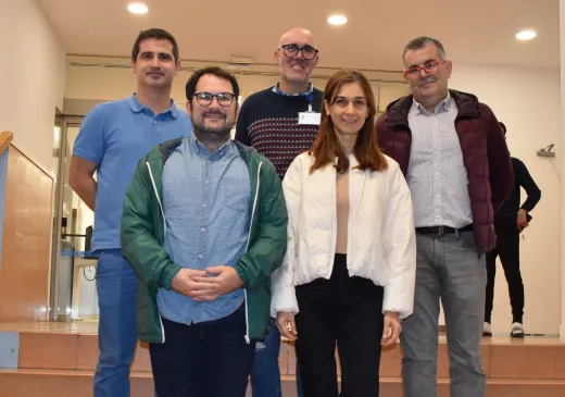 Professionals que han impulsat l'estudi acordat per l'atenció primària de l'iCS Girona i l'IAS i l'empresa GoodGut