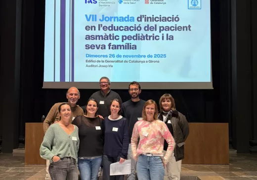 Representants de diferents institucions sanitàries han participat en la Jornada d'educació del pacient asmàtic pediàtric.