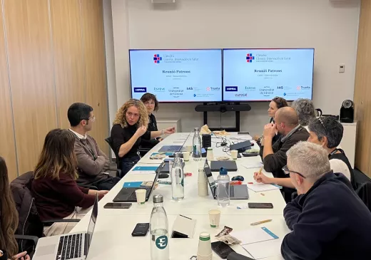 Reunió dels patrons de la càtedra Girona: Innovació en Salut