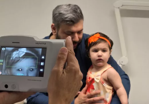 Implantació del programa de  detecció precoç de l’ambliopia en infants a partir dels 15 mesos a l'EAP Salt