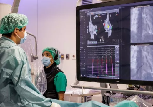 Procediment per part de professionals de l'Hospital Trueta de Girona