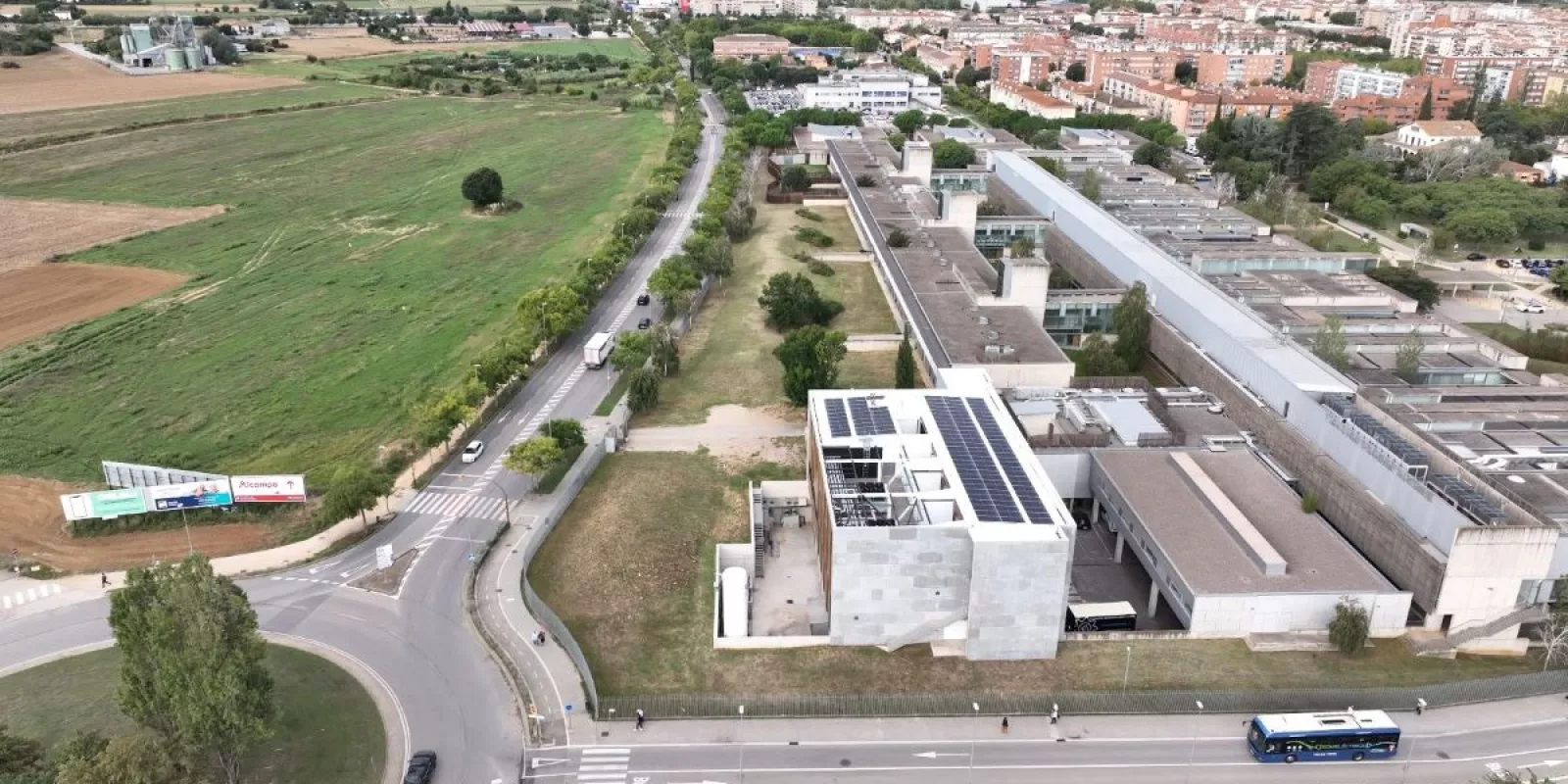 Terrenys del futur Campus de Salut de Girona